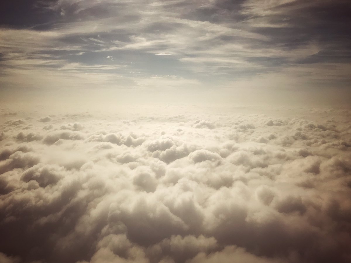 Above the clouds on our way to Hidalgo. #gerrysdailyview