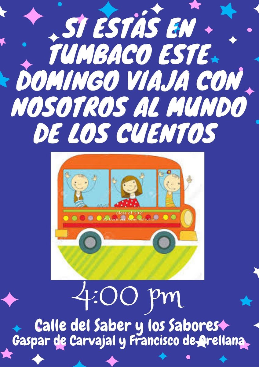 Tumbaco tiene cuentos y cantos para niños todos los domingos a las 4:00pm. Para toda la familia y con entrada libre. Te esperamos. #tumbaco #tumbacocity #arte #cuentos #cantos #música #niños #cuentosycantos #arteentumbaco #cuentacuentos