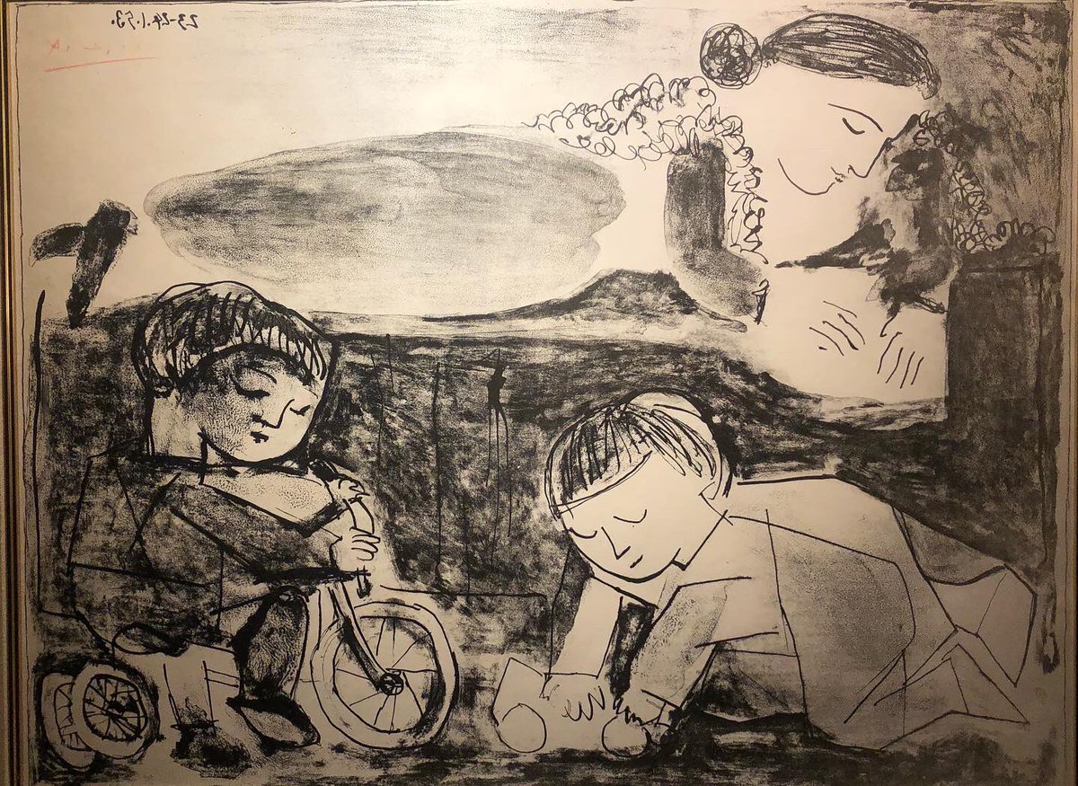 Virtual_ArtWalk's tweet photo. “Games and Reading”
Original Stone Lithograph 
By:  Pablo Picasso
$88,000 Framed
19.6x25.8
Hand signed in red pencil (Dated in Stone)
Rare Artist Proof 
Visa/MC/#crypto 

DM for details or to purchase 

#art #fineart #picasso #gallery #lithograph #rare #luxury #artistsontwitter https://t.co/AAumhZ2VmE