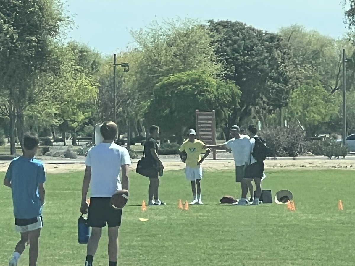 cywlarson's tweet photo. Great saturday to be training in the @QBManuch lab with my big brother from another mother and father, @brockpurdy13 @CycloneFB @CycloneATH #futureNFLplayer #letsgo Hugs to momma @bigbirdpurdy https://t.co/wIOzFBJ8tg