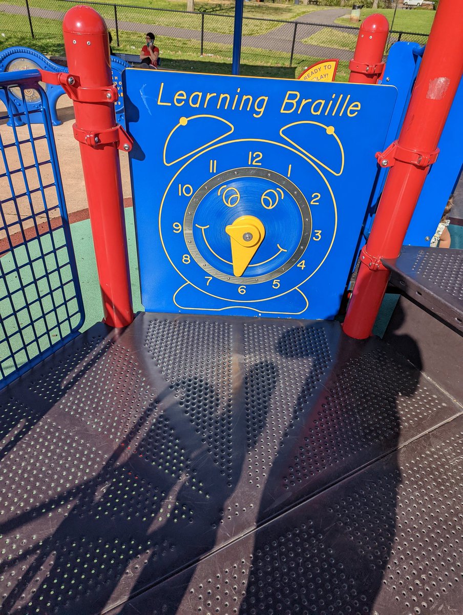 msdsartroom's tweet photo. Over spring break, my little one and I visited another #adaptiveplayground. I can't say enough about how much fun it is to watch everyone play in a space that is designed to be inclusive. https://t.co/sFz9tGBMag