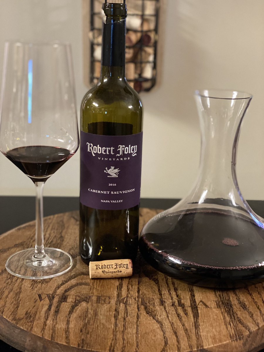 Mikey P (@mikeprovine) on Twitter photo Oooohhhh it’s Saturday night!! 2016 cab from <a href="/RobertFoleyWine/">RobertFoleyVineyards</a>! This is a dynamite wine. Cheers everyone! #wine #cabernet #napavalley Oooohhhh it’s Saturday night!! 2016 cab from <a href="/RobertFoleyWine/">RobertFoleyVineyards</a>! This is a dynamite wine. Cheers everyone! #wine #cabernet #napavalley