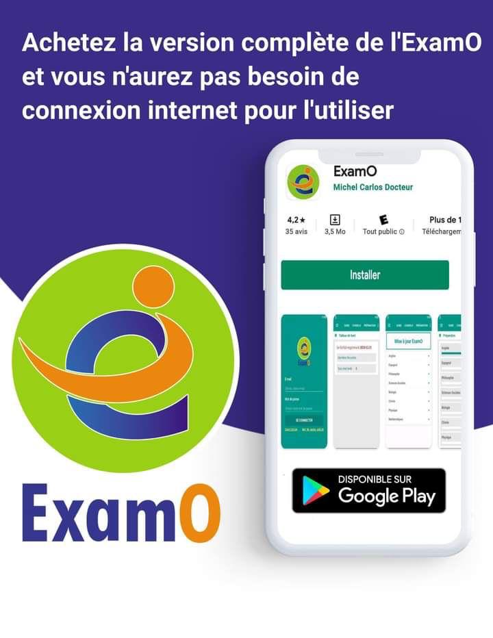 clh_haiti21's tweet photo. [1/3] OFFRE SPÉCIALE POUR FACILITER VOTRE RÉUSSITE AUX EXAMENS D'ÉTAT.

Souhaitez-vous préparer et réussir vos examens d'État de NS4 à partir de votre téléphone n'importe où ?

L'application #ExamO est conçue pour vous aider dans chaque matière, sans avoir besoin de professeurs. https://t.co/qWmFKFcoA5