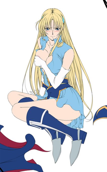 今日の一枚も昔描いた #ワーズワース の18禁同人漫画「がんばれシャロンちゃん2」の表紙の絵の作業中の画像。
今回は基本色を塗り終わった物ですね～。
左が基本、右は足を開いた差分で服とスカートやブーツが外されてます。
なぜこんなに脱衣が好きなのか…😑
でも脱衣絵は良いよね～。😆🫶 