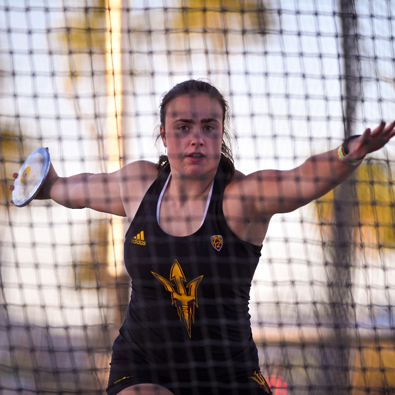 SunDevilTFXC's tweet photo. #ThrowsU showed out and four sprinters recorded personal bests in ASU's trip out to the Mt. SAC Relays. 🔱