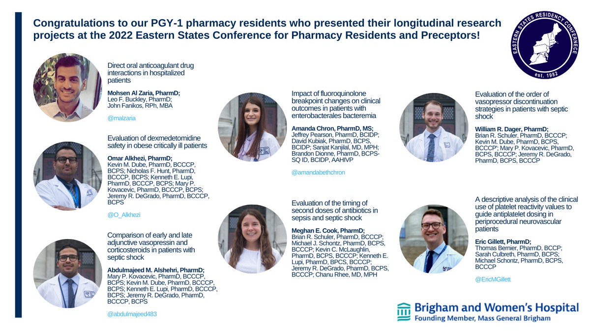 Brigham and Women’s (BWH) Pharmacy Department tweet media