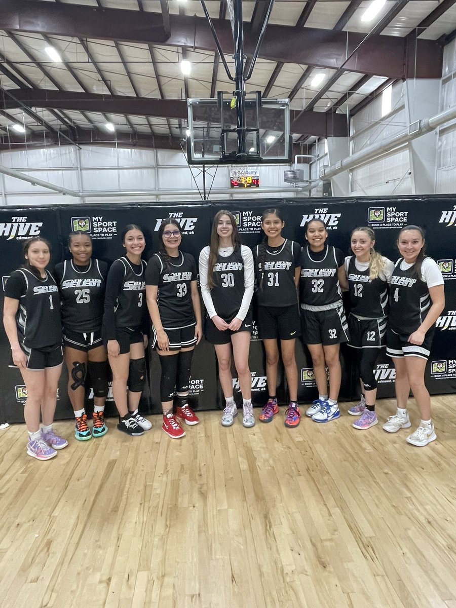 NM_Premier's tweet photo. 2-1 today. Love the heart these girls showed.Down 20 in our last game and fought back to have a last second 3 to tie but came up short 53-50. 
S/o to Team Griffin Select. They got some ballers #SelectFamily 
#RespectallFearNone

@PGHNewMexico 
@PGHCircuit https://t.co/YRf90xfz0b