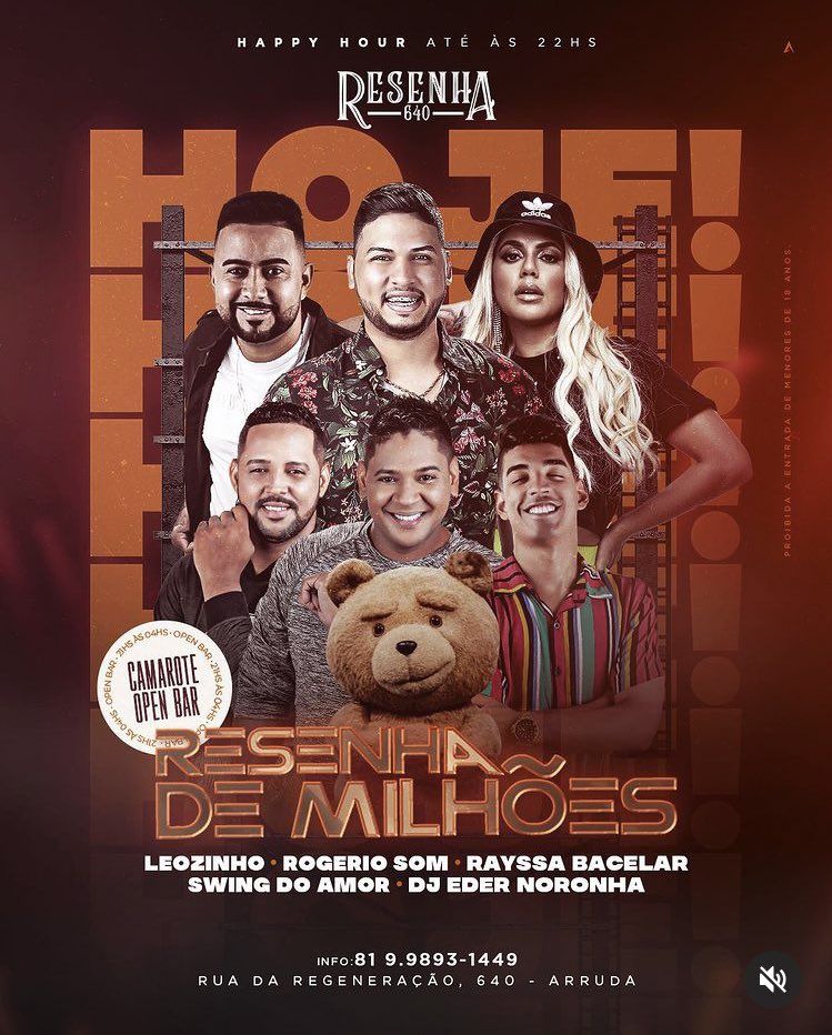 rayaraaa__'s tweet photo. o destino já é certo hoje! quem for de recife e proximidades colem no RESENHA 640 https://t.co/PDqIfO52cQ