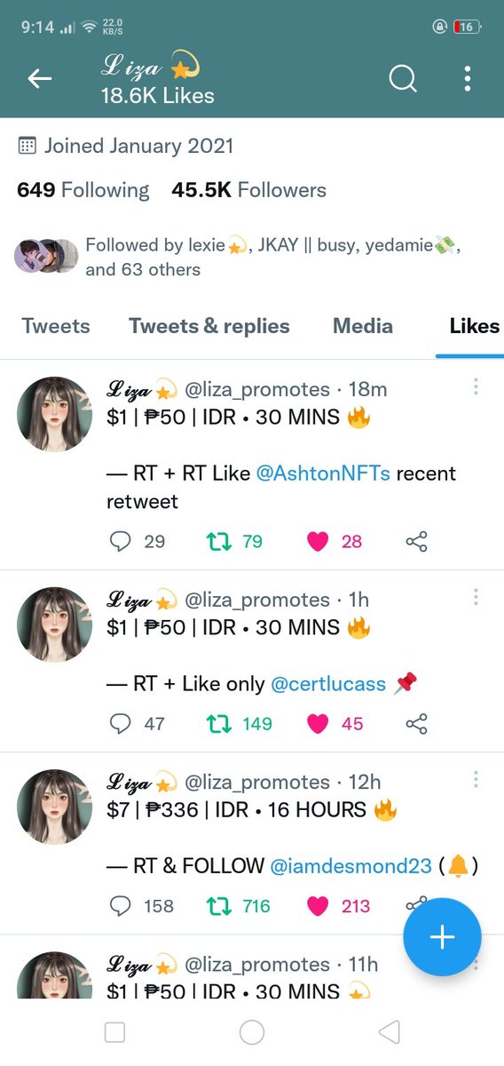 Nesrin_j's tweet photo. @liza_promotes Done https://t.co/8uCxNGBzEH