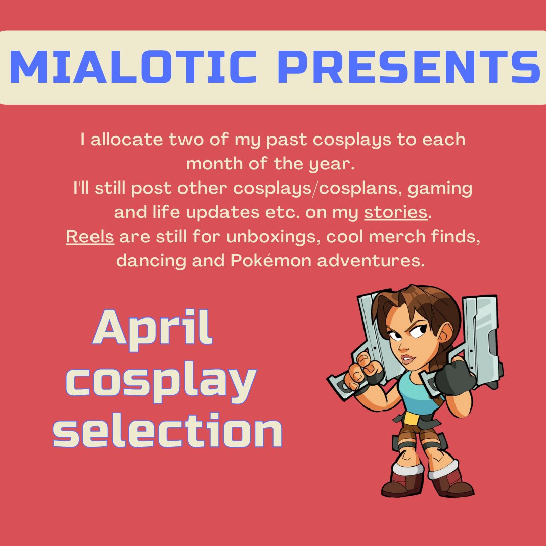 Mialotic1's tweet photo. I've got some new photos in albums so please go check it out! https://t.co/eCxtQaP6p0
#TombRaider #LaraCroft #milotic #OGtrainer #pokemontrainer #ogcharacter #cosplaying #koficreator https://t.co/d25N1FU5CN