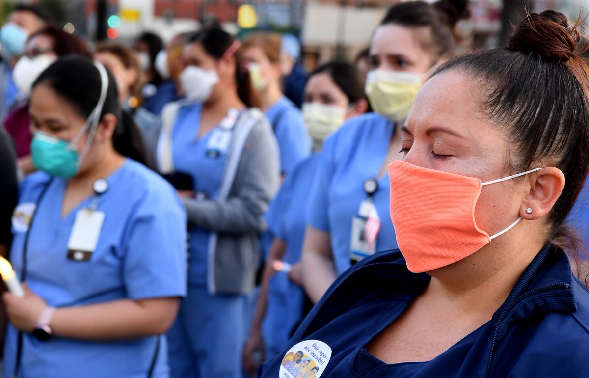 factandrumor's tweet photo. #Nurses have practically saved this country. They've allowed selfish #antivaxx #COVID patients into their hospitals and thousands have been freely murdered by them. We owe nurses and other #healthcare workers a debt of thanks we'll never be able to pay. THANK YOU! https://t.co/zT040Jqk6u