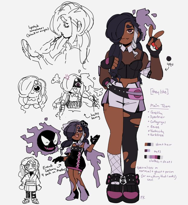 pokemon brain goin extra crazy rn so i updated my sona 