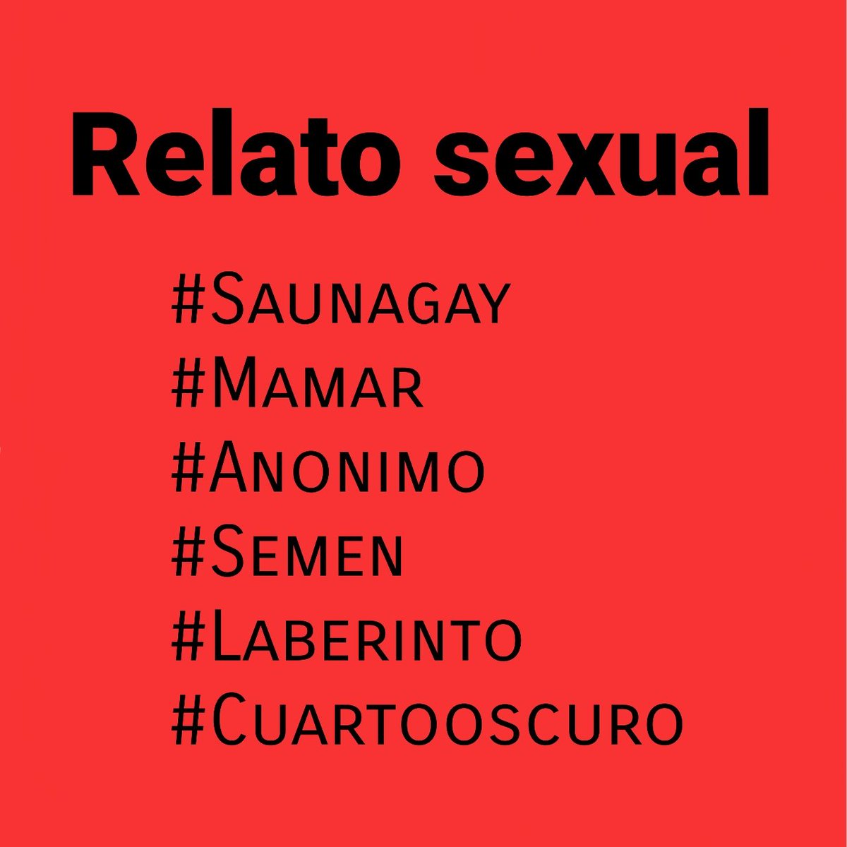 Fui a ofrecer verga en el cuarto oscuro y fue todo un exito. Me vine en el fondo de una garganta talentosa.
guiacereza.com/experiencias/p…
#saunagay
#mamar
#anonimo
#semen
#laberinto
#cuartooscuro