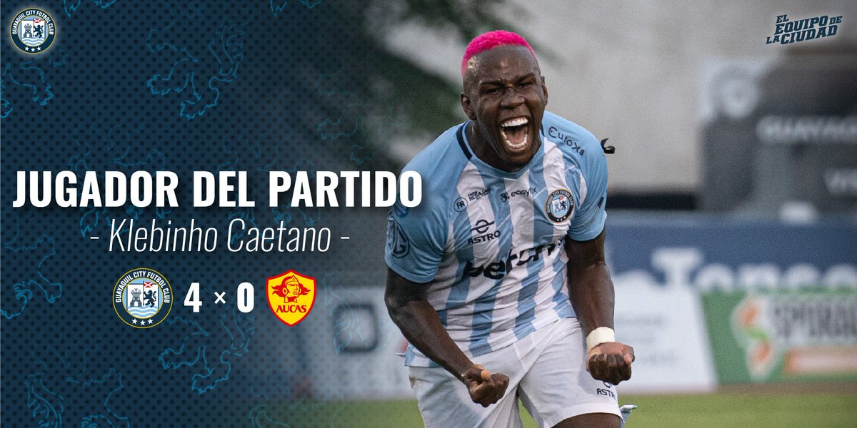 ¡Klebinho Caetano 🇧🇷 es nuestro jugador del partido! 🔵⚪🔝 

Gol y eficacia ⚽🔥

¡Bien hecho, Klebinho!  👏🏻

#VamosCity #ElEquipoDeLaCiudad #PresiApoyeSalvemosLaCancha