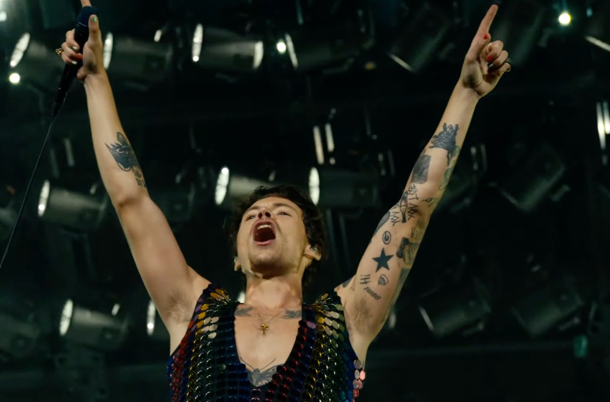 Ok, judging from Harry Styles tattoos I’d assume he played in a screamo band