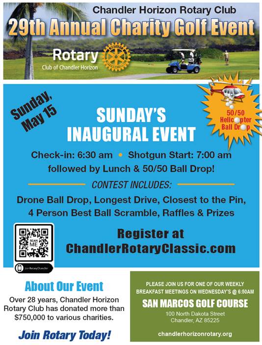 DepoMan's tweet photo. Please join us for the fun Sunday, May 15th, at the Historic San Marcos Golf Course, Chandler, AZ.   Mayor Kevin Hartke will fly in the 50/50 Helicopter Ball Drop. 
Buy Helicopter ball drop tickets at:  https://t.co/gfcS9cCUTm
Please register to golf at:  https://t.co/81dsh1lKts https://t.co/lBTZAL3oIc