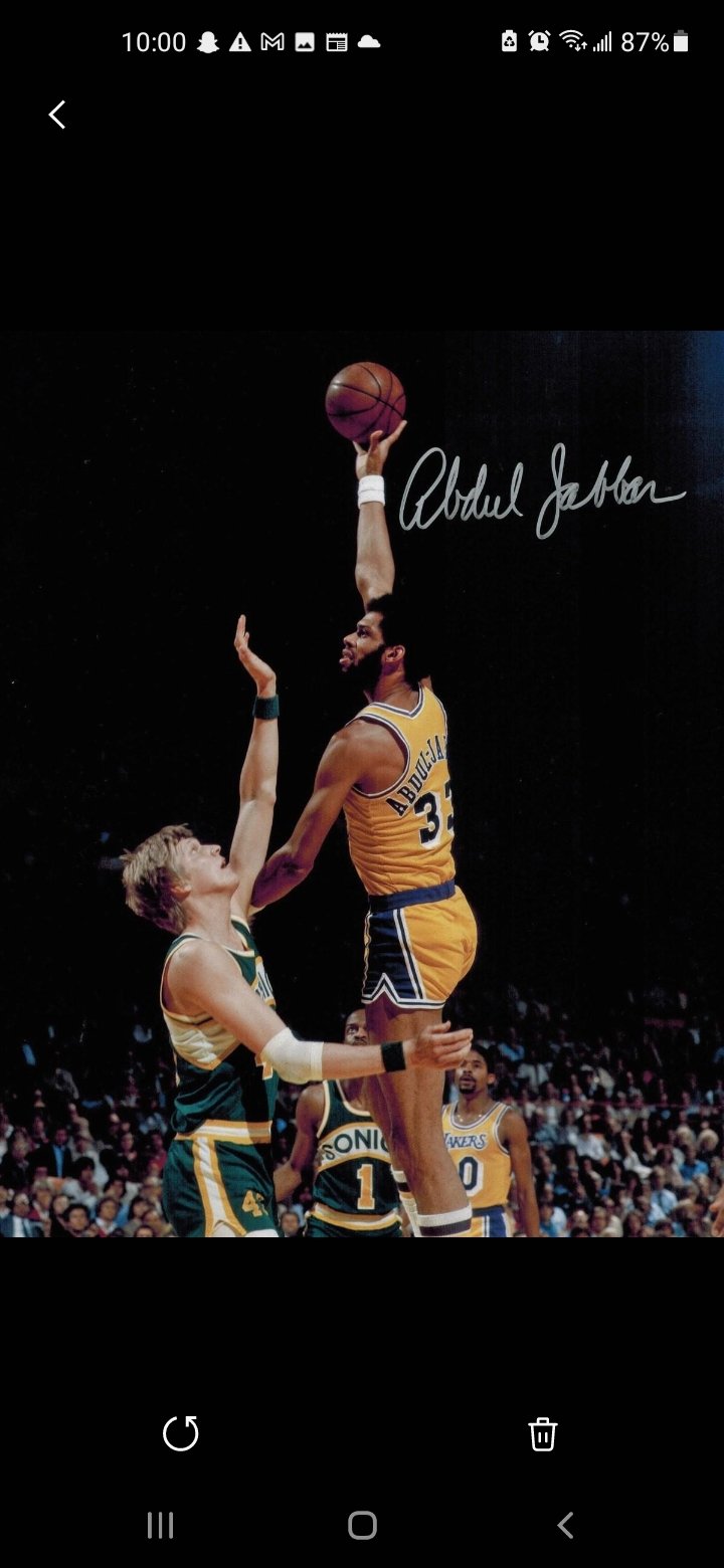 Happy 75th Birthday to Kareem Abdul Jabbar            Have A Wonderful Evening. 
