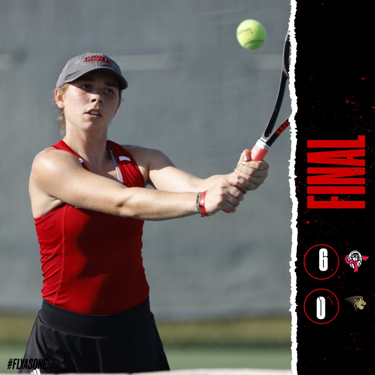 LewisFlyers's tweet photo. .@LewisWTennis defeats Lindenwood on Saturday (April 16) in Romeoville, Ill. #GLVCwten #FlyAsOne https://t.co/X35EzIUAiH