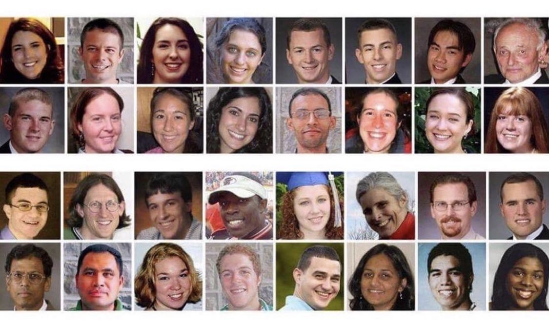 32 people killed at Virginia Tech 15 years ago today. The pain never ends for their families - and the resolve to make change should never end for us. 

Stop marketing guns to people who would harm themselves or others. Disarm hate and elect a pro-safety Senate. #VTWeRemember
