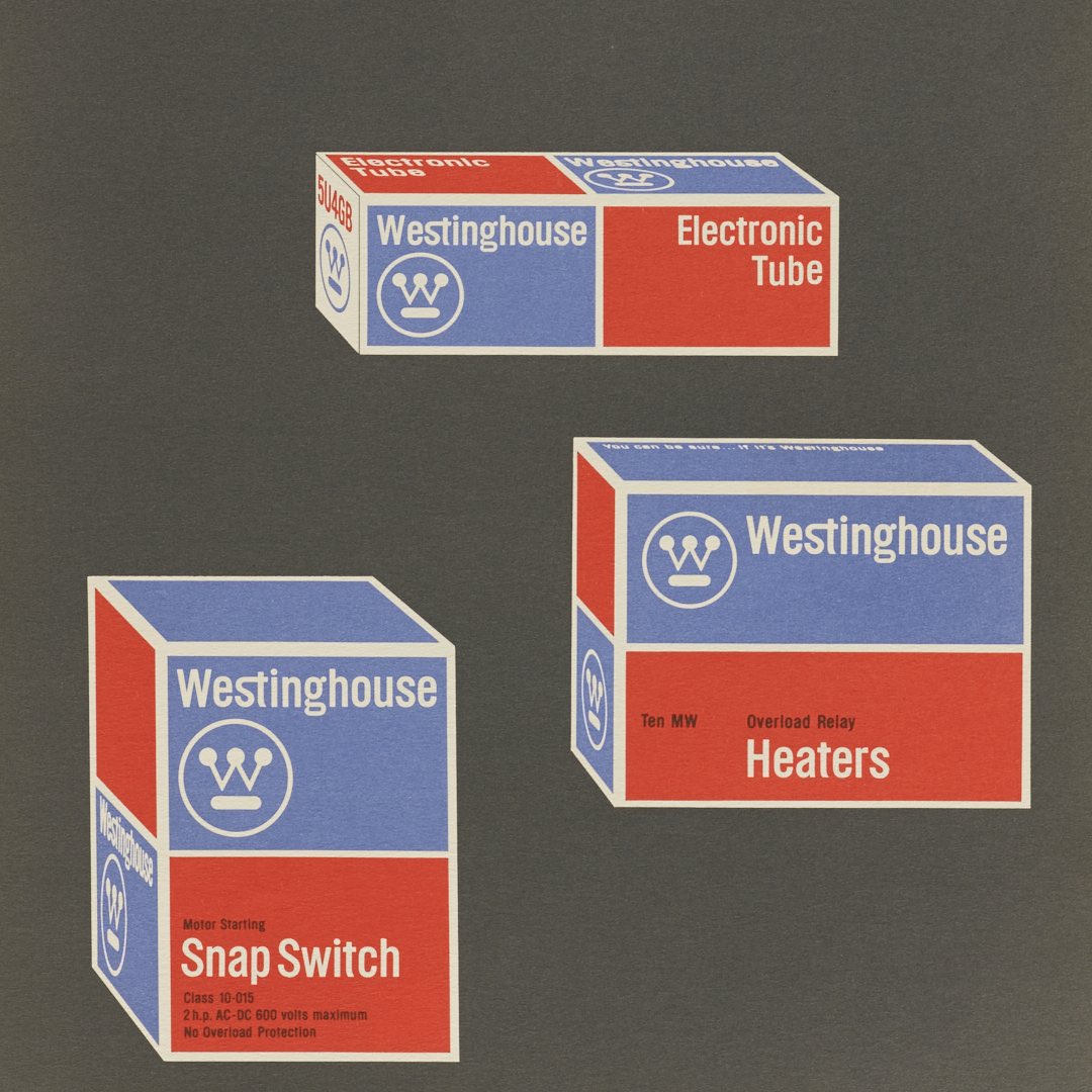 Lett_Arc's tweet photo. Paul Rand, Westinghouse Graphics Identification Manual, 1961. See more of Rand’s work for Westinghouse in the Online Archive: https://t.co/unQrp9fiT1 https://t.co/MnSR9GljUh