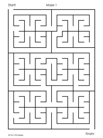 Jigsaw Puzzle Template – 30 Pieces – Tim's Printables