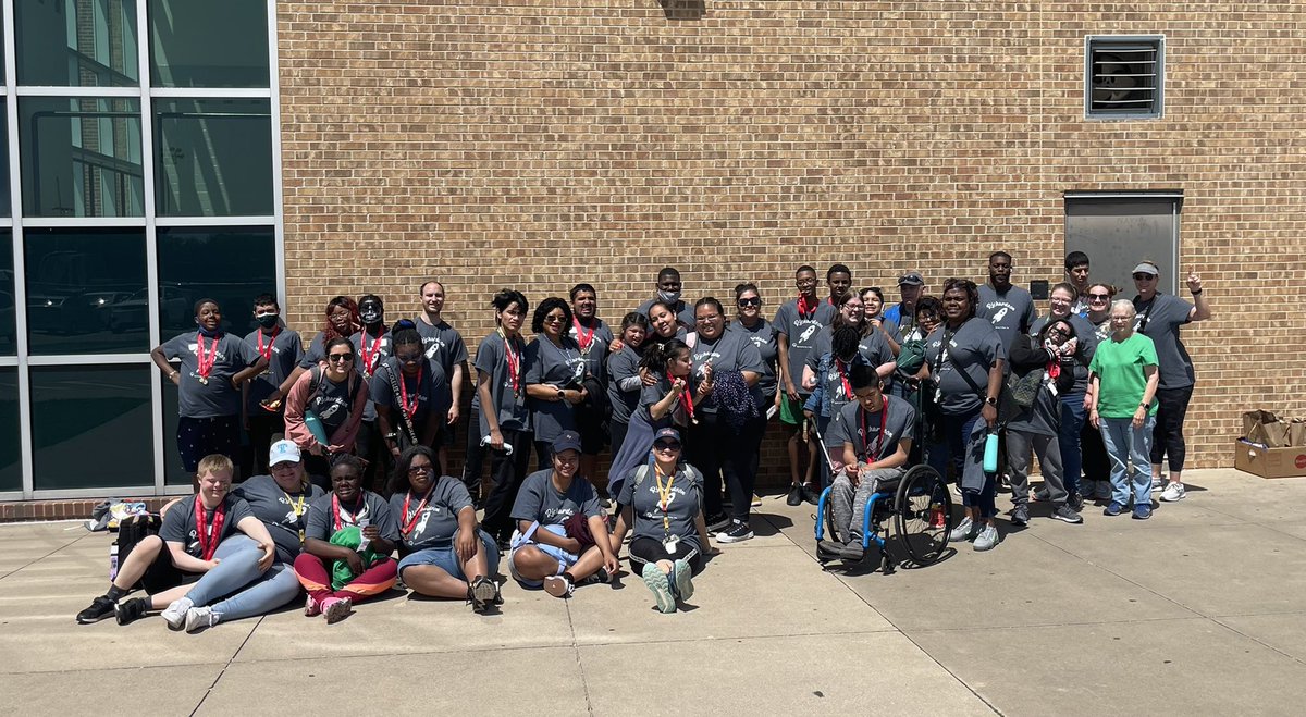 Mjbslp's tweet photo. Great day for our first appearance at Special Olympics!!! Go Richardson Rockets!  Shout out to the amazing Christy Choat for helping this come to fruition!  I can't wait to help expand this for all students in RISD!  @risdgreatness @bhsstem @Apollo_JH #allmeansall #specialolympic https://t.co/BAJZ46ElGc