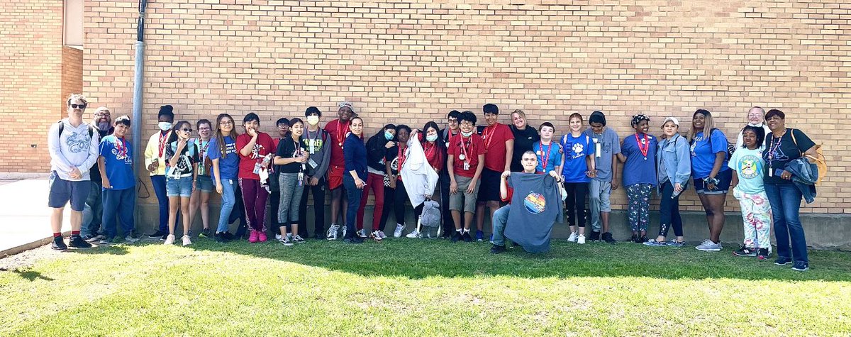 Mjbslp's tweet photo. Great day for our first appearance at Special Olympics!!! Go Richardson Rockets!  Shout out to the amazing Christy Choat for helping this come to fruition!  I can't wait to help expand this for all students in RISD!  @risdgreatness @bhsstem @Apollo_JH #allmeansall #specialolympic https://t.co/BAJZ46ElGc