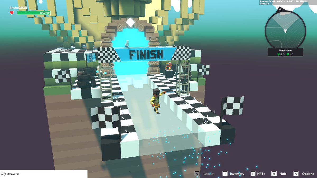 gangsinug3's tweet photo. @TheSandboxGame Had a nice day to play again
#SandBox #SandboxAlphaS2 #raceforsand  #metaverse #RaceMazeChallenge #NFT #NFTCommunity #Sanditon https://t.co/2Ev8ntVc7F