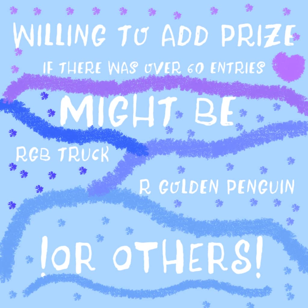 ZhiXuan_need_u's tweet photo. okok here I am haha
- ADOPT ME GIVEAWAY -🤓
what should we do?🧐🧐
easy!👹
-like 
-rt
-follow
-comment
just these!🤡
prizes below^^ 
good luck <3🍬
#adoptmegiveaway #adoptmegiveaways #adoptme #roblox #robloxgiveaway #adoptmegw https://t.co/qy2TaT0fF5