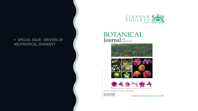 At nearly 500 pp, "Drivers of Neotropical Diversity" is the largest issue <a href="/BotJLinnSoc/">Botanical Journal of the Linnean Society</a> (Vol 199 part 1) to date. Editorial, five reviews and 20 original papers. #BotJLinnSoc200 academic.oup.com/botlinnean/iss…