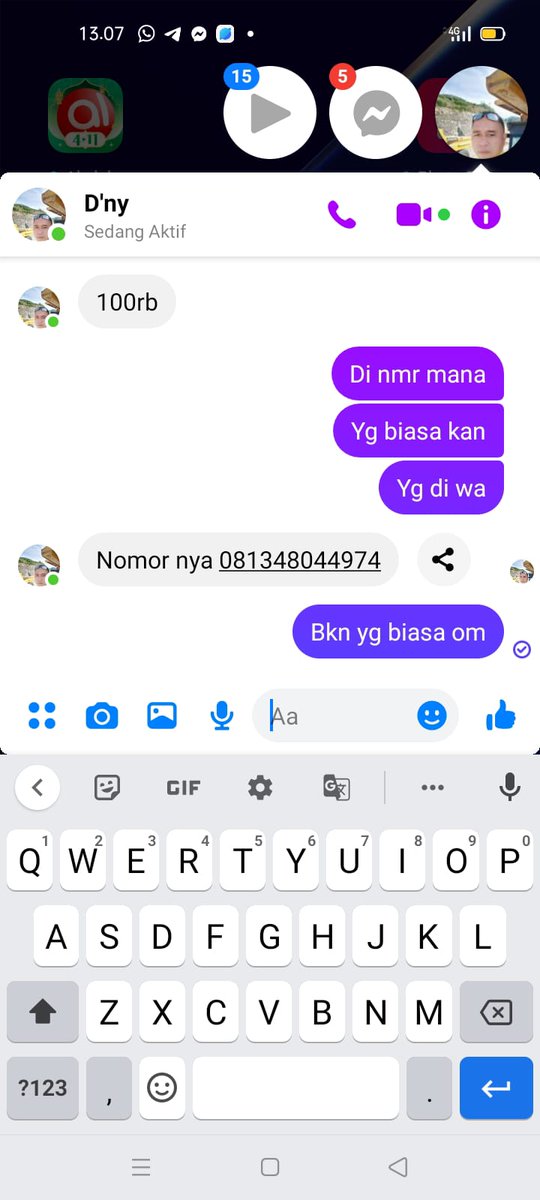 meysprischa's tweet photo. @CCICPolri @aduanPPI Saya ingin melaporkan penipuan atas nama ayah saya yang dilakukan dengan cara membajak akun FB miliknya. Berikut juga tertera no hp yang diminta untuk dikirim pulsa. Pelaku juga menggunakan foto dalam FB untuk digunakan melakukan penipuan melalui WA. https://t.co/APhqMpLKup