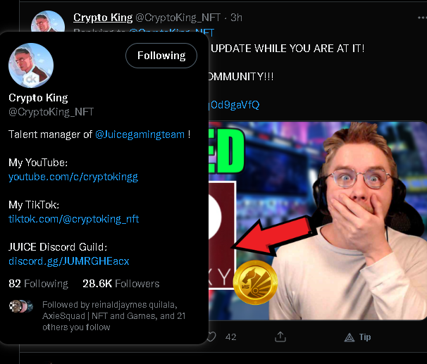 Jceee0612's tweet photo. @CryptoKing_NFT DONE!!! https://t.co/X9Js749H9k