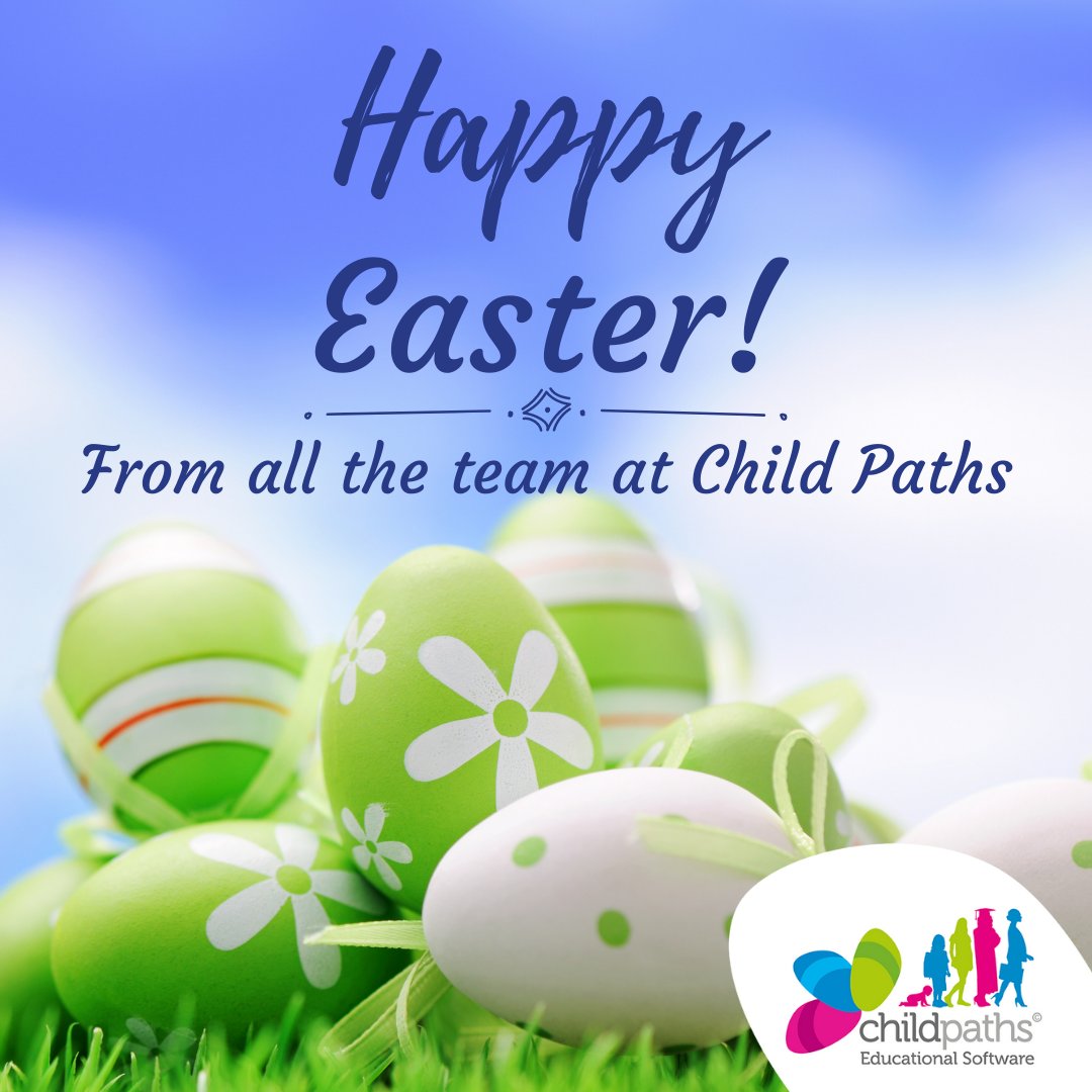 Happy Easter to everyone from all the team at Child Paths! We hope you have a fun and chocolate filled day with your family!