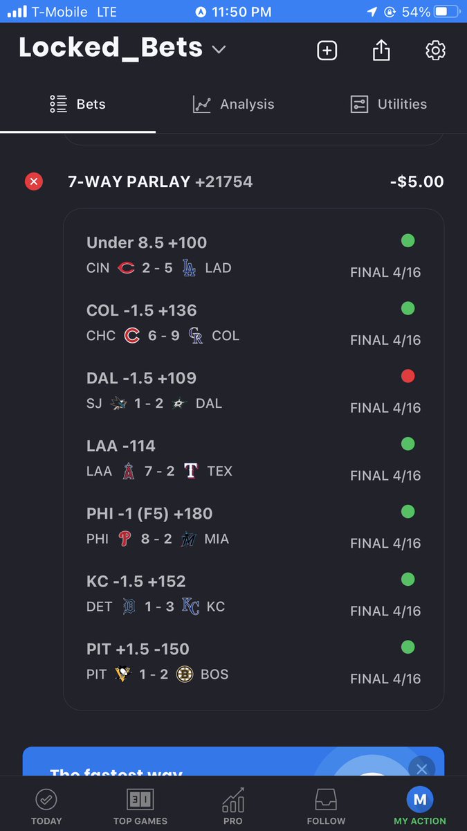 NFL_LEGEND_1's tweet photo. 22000+ odds parlay #rip #PMSSuperPositive #hammerdahn #TexasHockey #dallasstars #nhllive #NOOOOOOOOOOOOOOO https://t.co/jYNZEtYGAJ