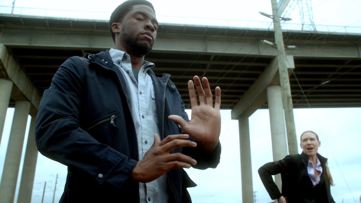 Always fun when you rewatch a show and discover actors that at the time were anonymous to you but now are a big surprise. For instance if you rewatch FRINGE up to the fourth season you’ll find Chadwick Boseman doing some capital A Acting and pushing some serious power hands https://t.co/1Vo2623AZd