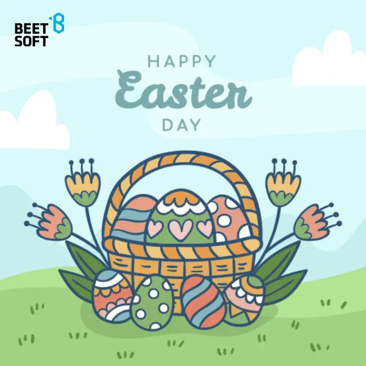 BeetsoftCo's tweet photo. Happy Easter Sunday! 
Let the resurrection joy life us from loneliness and weakness and despair to strength and beauty and happiness. — Floyd W. Tomkins
#BEETSOFT #easter #sunday #egg #love #happyeaster https://t.co/RL8MneyIfM