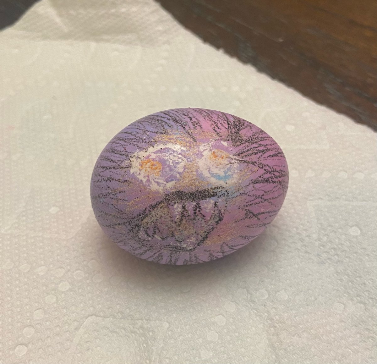 RudW's tweet photo. Our 12 year old son wanted to make a #Depiglio Easter egg @chrisfluming Easter with Depiglio https://t.co/Pn1EZjDcXv