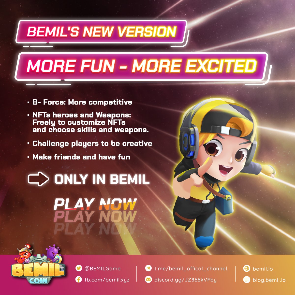 🥰  Since the announcement of the new version, we have received a lot of great and positive comments about the new version from the Bemilians. Thank you from our heart for always supporting Bemil.
💐 Pls stay tuned for more and more amazing updates in the future.