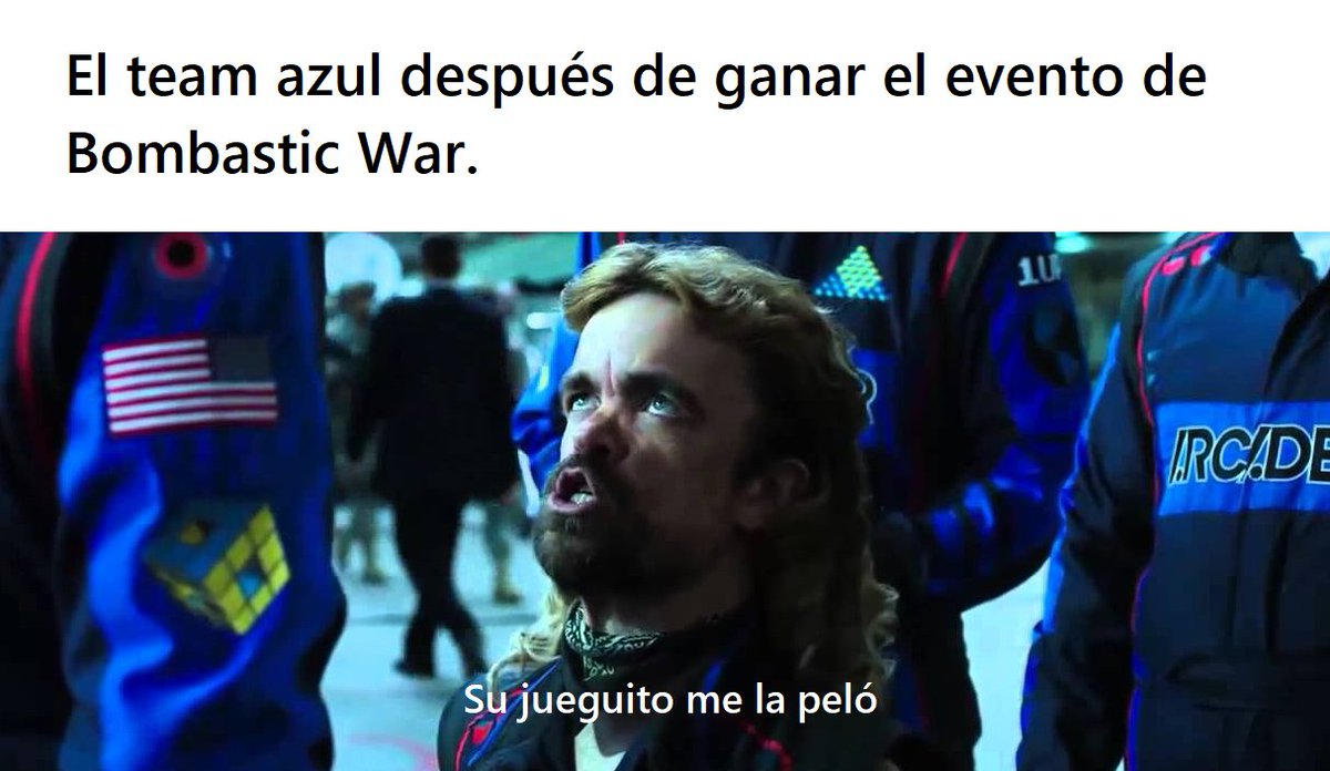 DjWebnet's tweet photo. Ahí les va el meme. #BombasticWar #TeamAzul @djjosu https://t.co/WsdEZMZHzJ