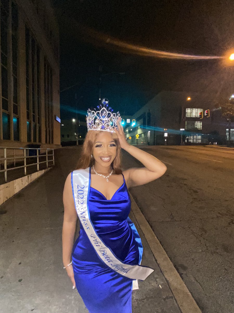 kaceylove143's tweet image. Talk to me Nice. 2022 MISS PHI BETA SIGMA 🤍💙 #gsu #pialpha #phibetasigma