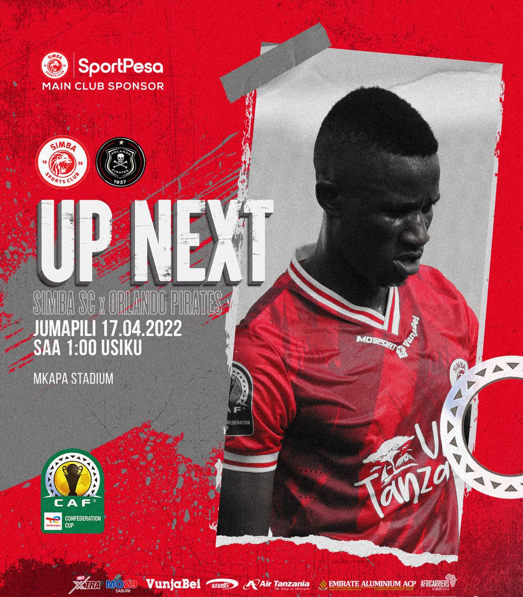 TWENDENI... TWENDENI... TWENDENI... Tukaujaze uwanja wa Benjamin Mkapa🏟 Hatuna nchi NYINGINE mbali na Tanzania. Hatuna wawakilishi WENGINE tofauti na <a href="/SimbaSCTanzania/">Simba Sports Club</a> kwenye michuano ya kimataifa. Leo ni zamu ya TANZANIA tukasimame na SIMBA #NguvuMoja #PiraPGO All da best 🦁