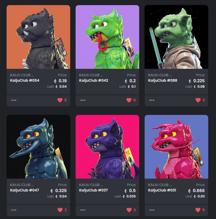 kaijuclubNFT's tweet image. GM! Yes man, #KaijuclubNFT is working on the next Generative projects.
The floor price is doubled to 0.19 ETH with only 7 Kaijus on the secondary market. Thank you all WAGMI! 🔥🔥🔥🔥 #NFTs #NFTcommunity #NFT #NFTdrops 

opensea.io/collection/kai…