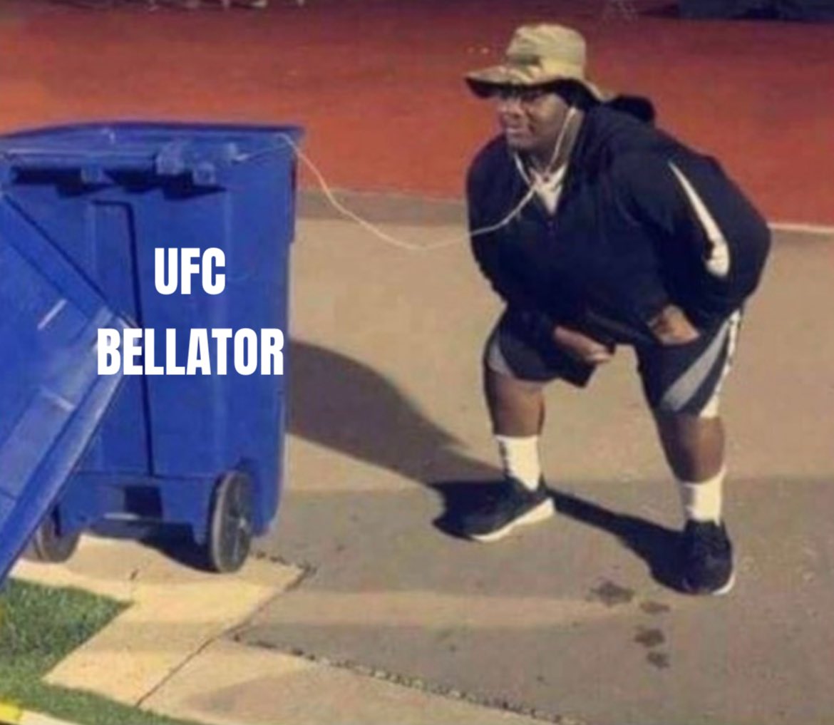 How MMA felt this weekend #UFCVegas51 #Bellator277