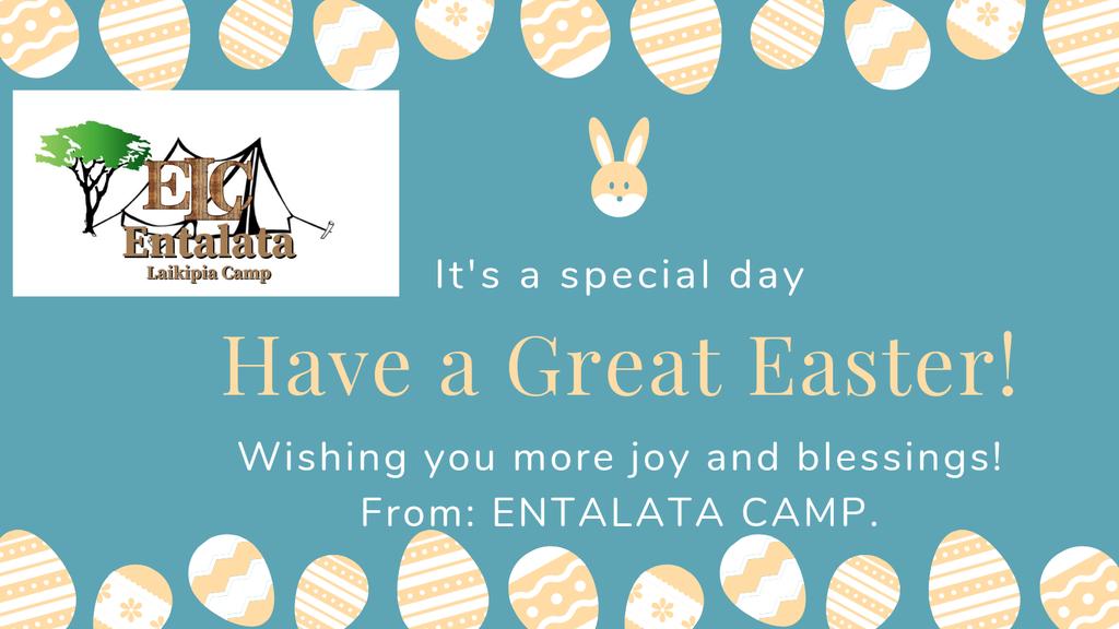 EntalataCamp's tweet photo. Happy Easter!!!
#EasterHolidays 
#Entalatacamp
#theplacetobe https://t.co/Sc4ioU57E4