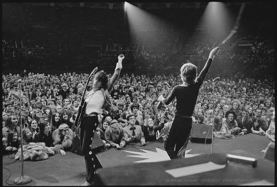 crockpics's tweet image. The Rolling Stones On Stage Champaign Illinois 1969