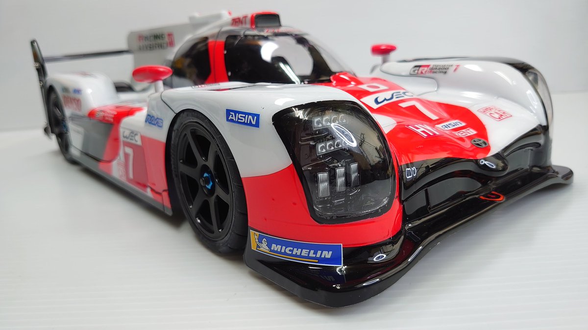 タミヤ1/10RC トヨタ ガズーレーシング TS050 HYBRID 2019を2021 GR050