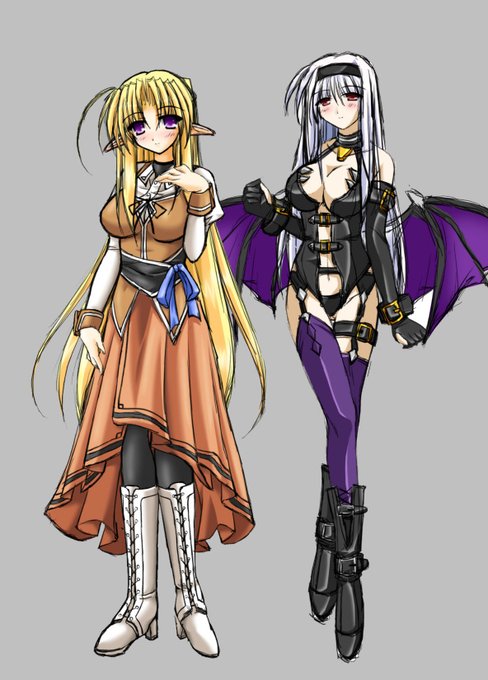 ちなみに当時の絵がコチラ。
色々思うところはあるが、性癖は当時から変わってねーなーと思ったぞ若かりし頃の俺よw 