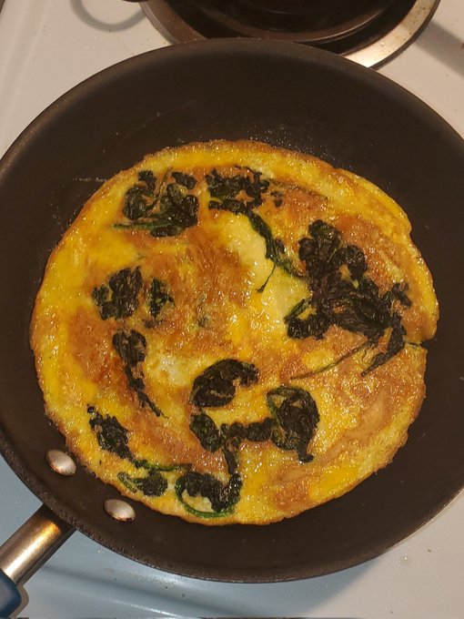 Trying spinach in my eggs https://t.co/hpqepo2pT6<a href="/tag/newprofilepic"class="tags"><span>#newprofilepic</span></a>