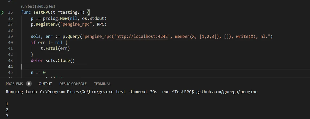 pengine_rpc/3 running from ichiban/prolog