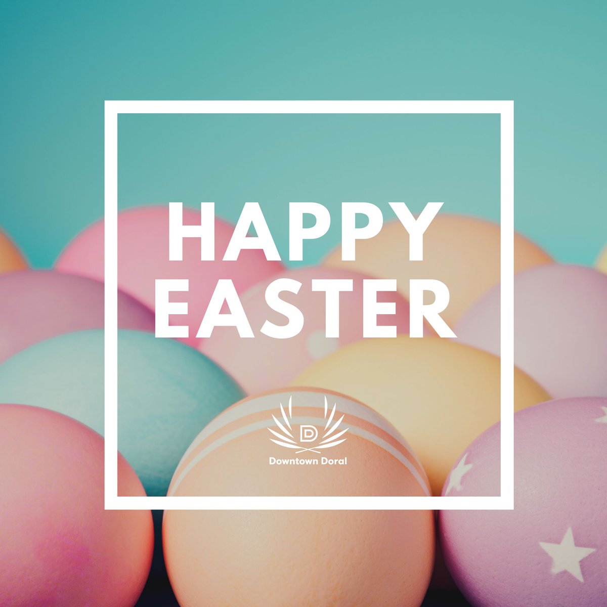Happy Easter Sunday from Downtown Doral🐰